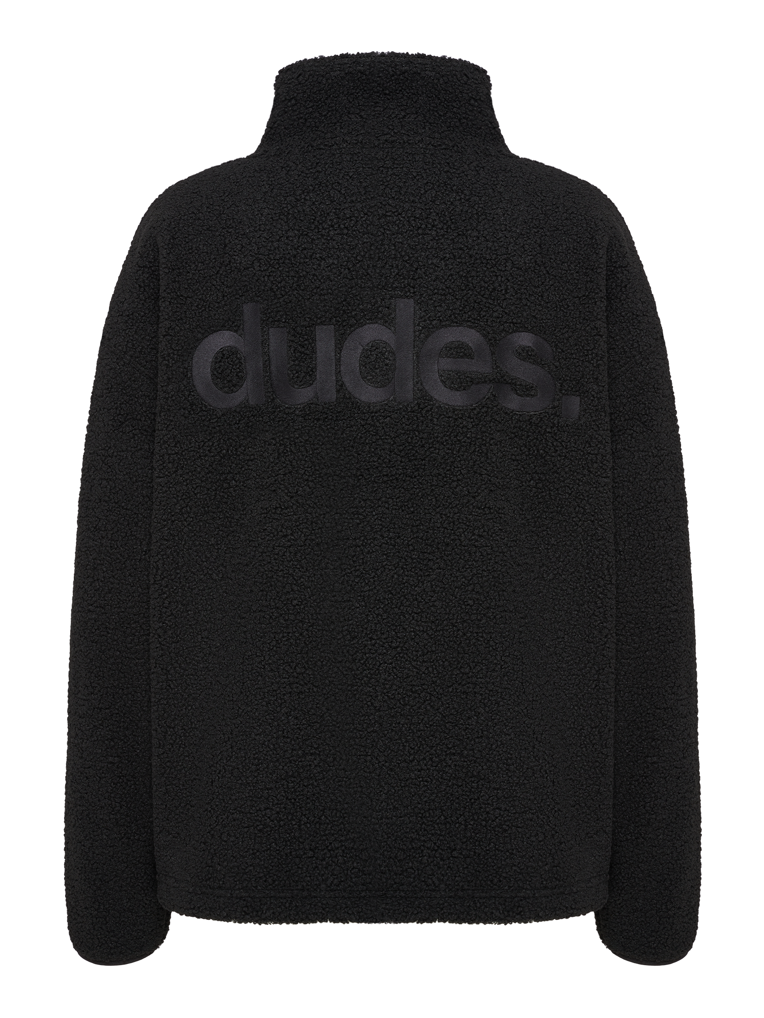 DUDES FLEECE | TOP Black - Dudes. Merch Part II