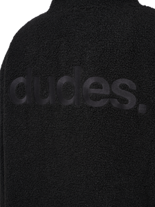 DUDES FLEECE | TOP Black - Dudes. Merch Part II