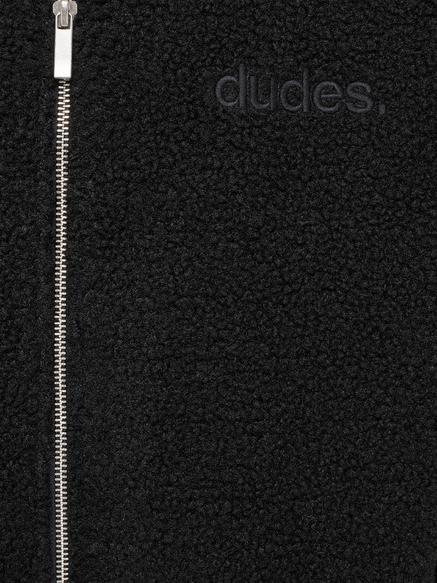 DUDES FLEECE | TOP Black - Dudes. Merch Part II